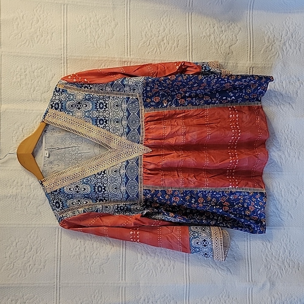 V-neck Blouse